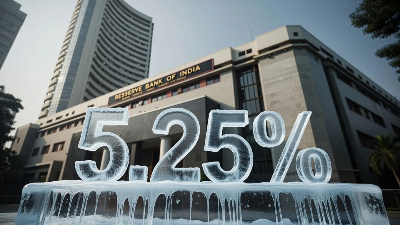 RBI Freezes Repo Rate at 5.25%: Good News or Warning for Borrowers?