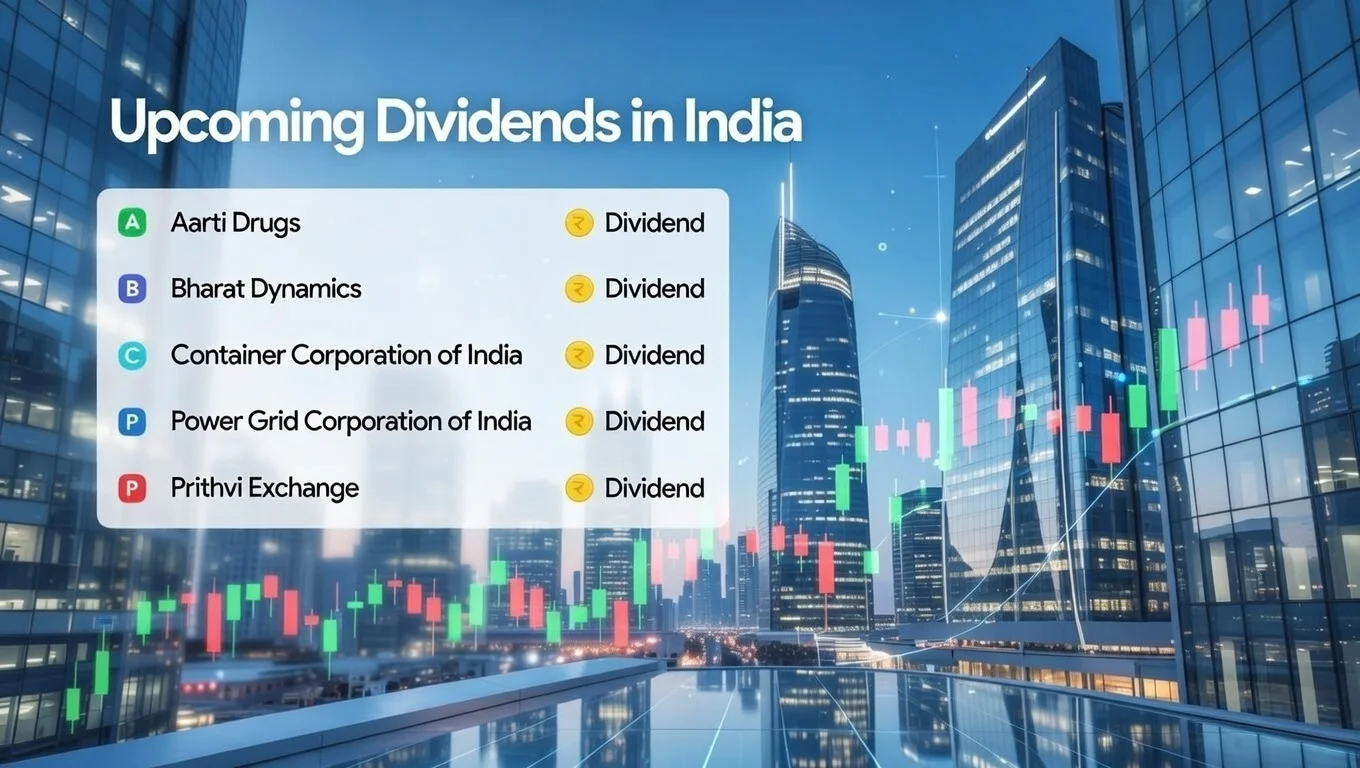 Upcoming Dividends in India 2026 â€“ NSE & BSE Dividend Calendar